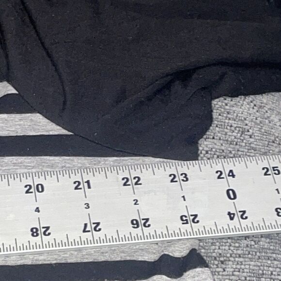 Vince Camuto Womens Tunic Top Size 3X Black Striped Minimalist Capsule Wardrobe - Picture 5 of 10